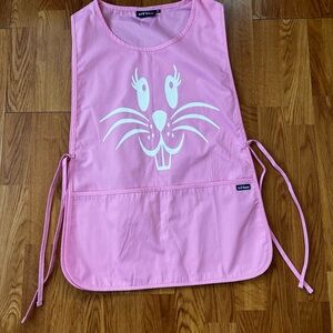 Pink LIVACASA Women's Apron with Bunny Design